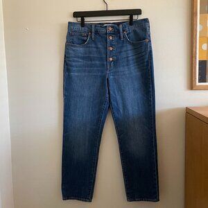 NWOT Madewell Perfect Vintage Crop Jean